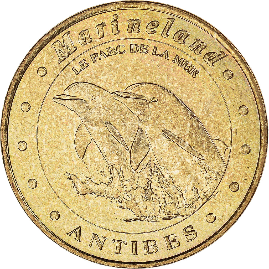 France, Token, Antibes -  Marineland n°4, 2006, MDP, MS(64), Copper-nickel