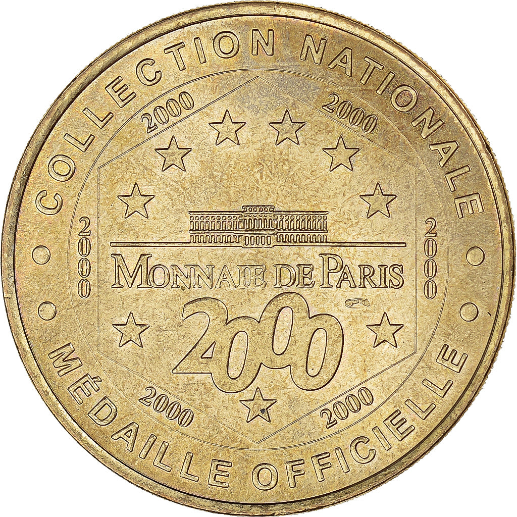 Francia, zeton, Jetón turístico, Peaugres - Safari n°1, Arts & Culture, 2000