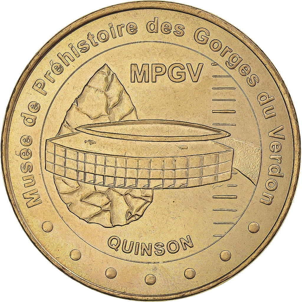 Frankreich, betaalpenning, Touristic token, 04/ Musée de Préhistoire -