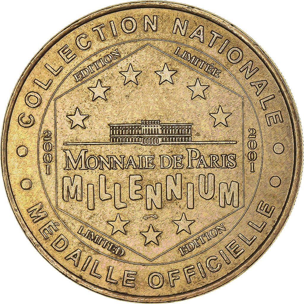 France, Token, Touristic token, Paris - Hotel de la Monnaie - Logo Euro 12