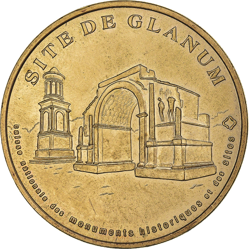 Francja, Token, Żeton turystyczny, Saint Remy- Glanum, 2004, MDP, MS(64)