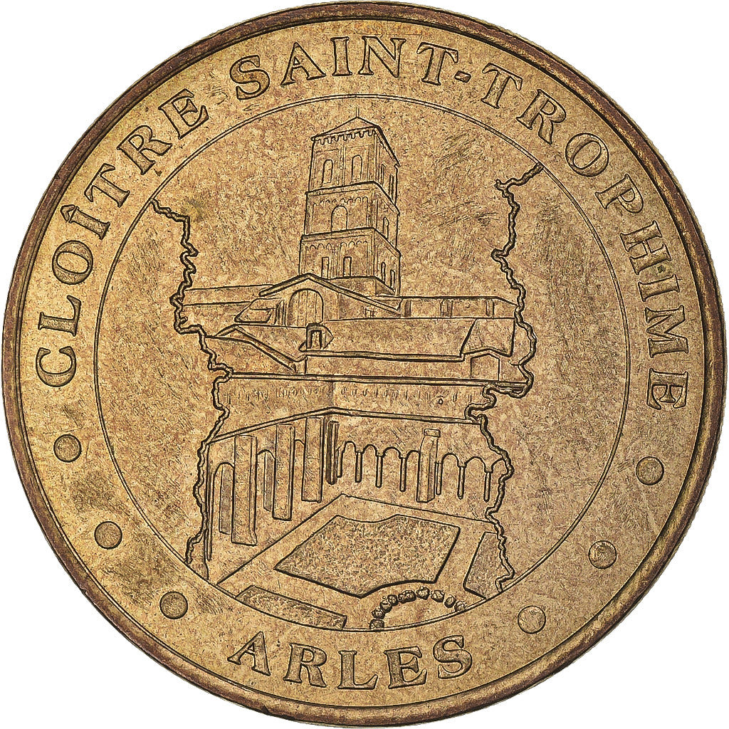 Frankreich, betaalpenning, Touristic token, Arles - Cloître, 2002, Monnaie de