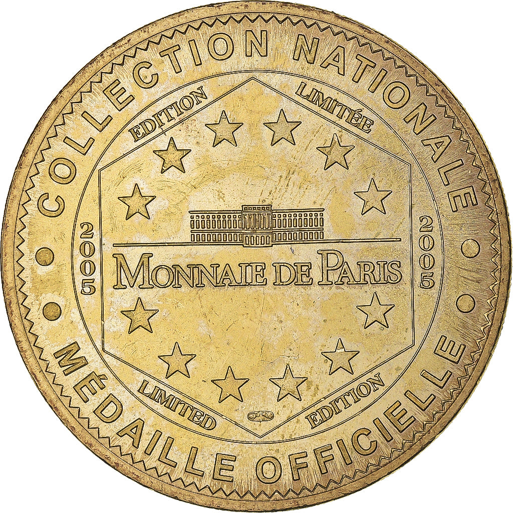 Frankreich, betaalpenning, Touristic token, Caen - Mémorial n°1, 2005, MDP