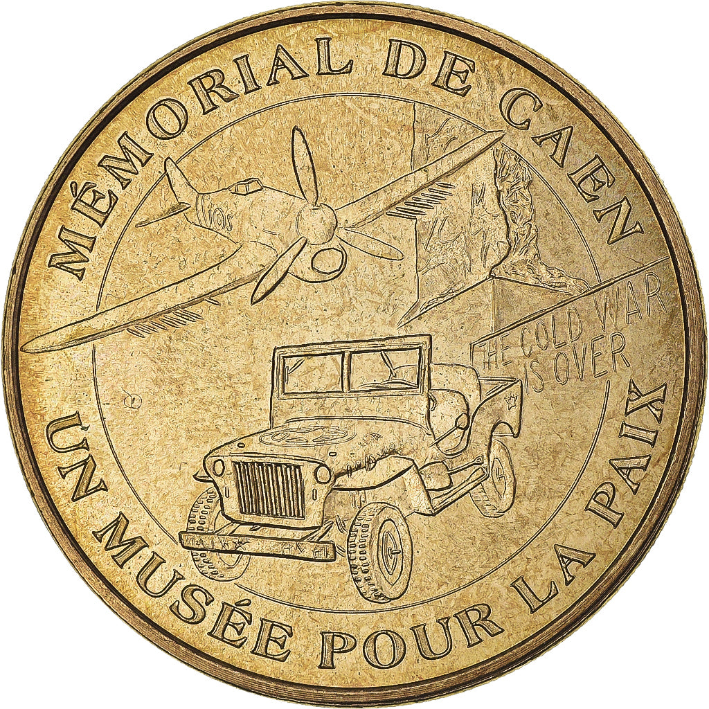 Francja, Token, Żeton turystyczny, Caen - Mémorial n°2, 2007, MDP, MS(63)