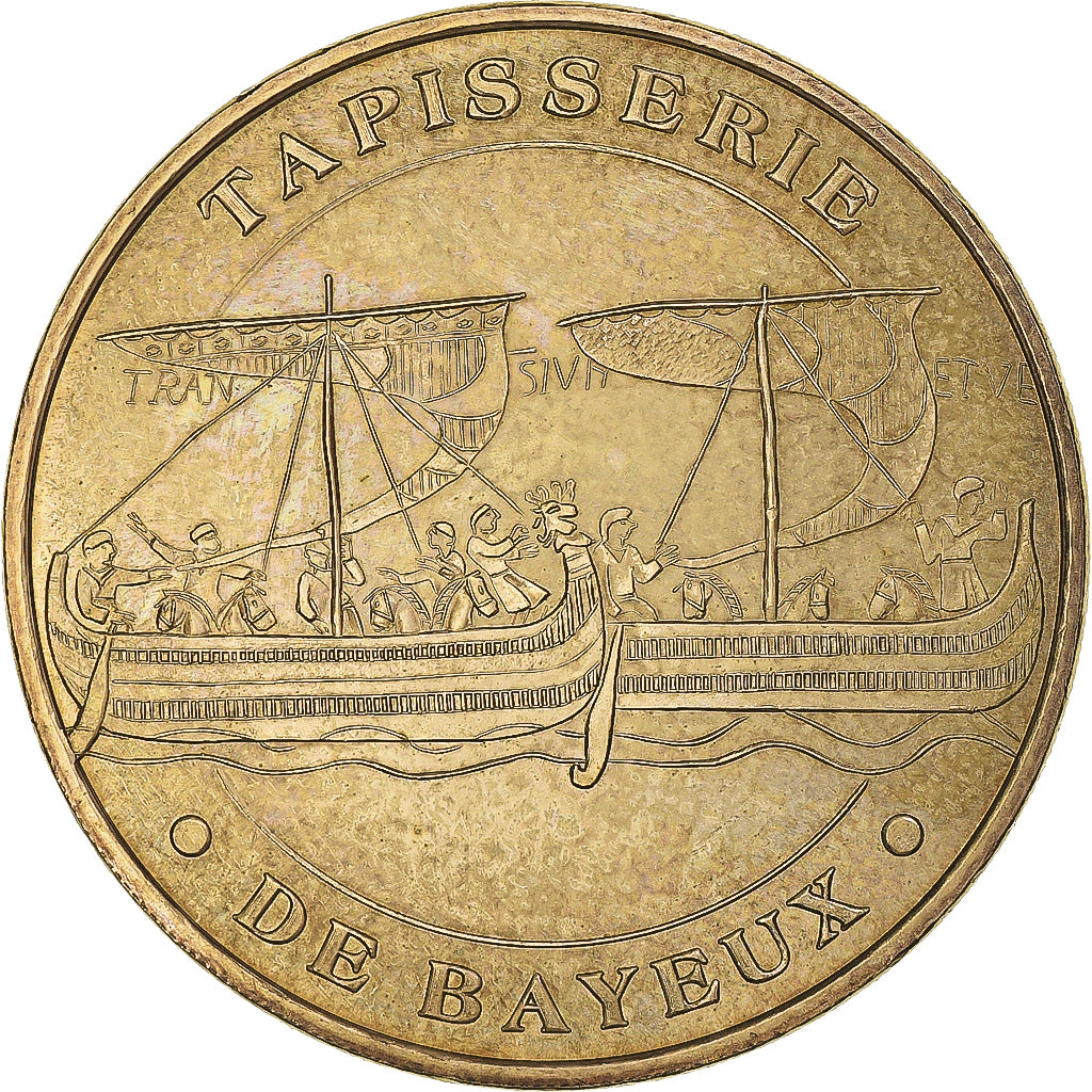 France, Token, Touristic token, 14/ Bayeux - Tapisseries - Drakkar, 2007, MDP