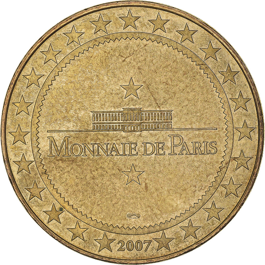 France, Token, 15/ Chaudes Aigues - Source, 2007, MDP, MS(60-62), Copper-nickel