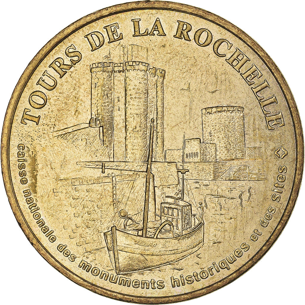Frankreich, betaalpenning, Touristic token, La Rochelle - Les Tours n°1, 2005