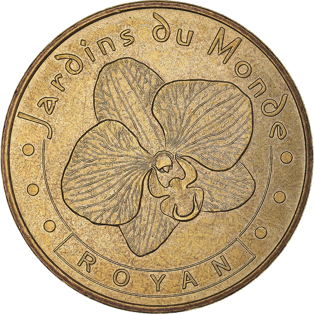 France, Jeton, Jeton Touristique, Royan - Jardins du monde n°1, Arts & Culture