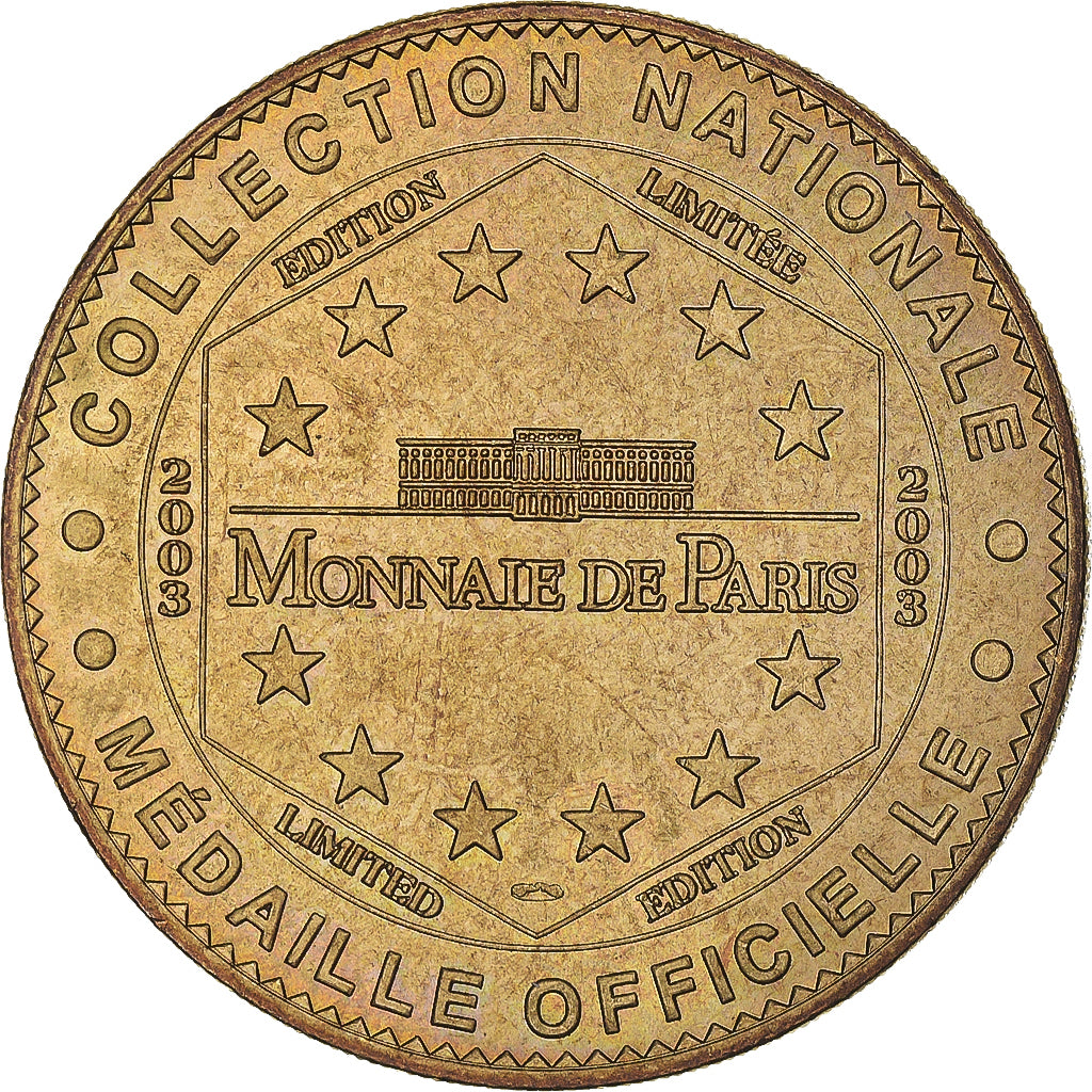 France, Jeton, Jeton Touristique, Pons - le château des énigmes n°1, 2003