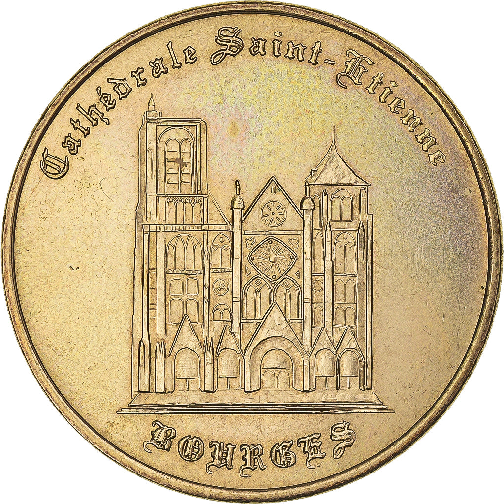 Frankreich, betaalpenning, Touristic token, Bourges - Cathédrale n°1, Arts &