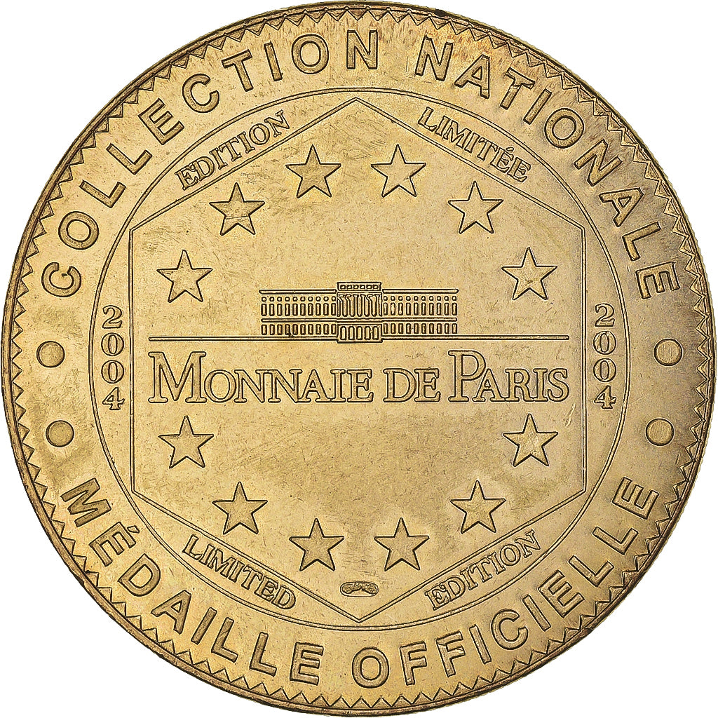 Francia, ficha, Touristic token, Ucciani - tortue, Arts & Culture, 2004, MDP