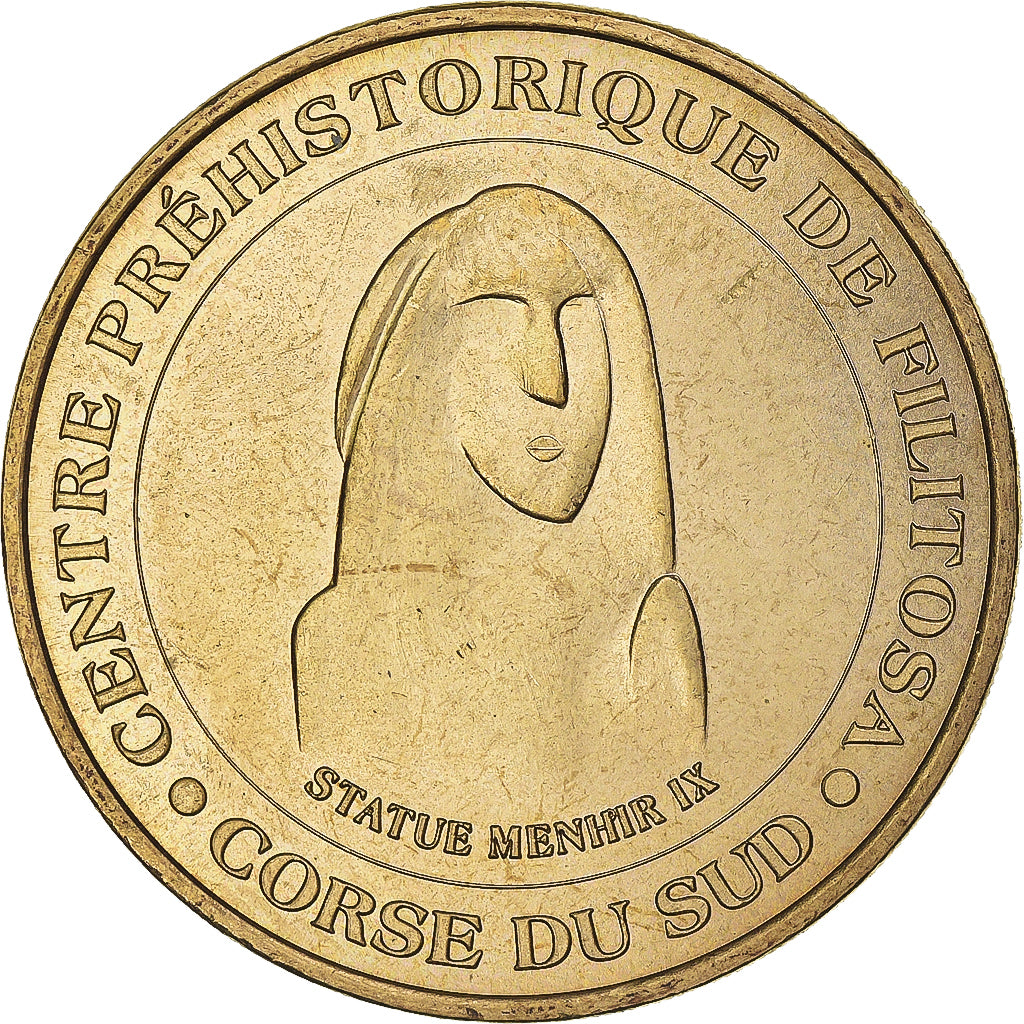 France, Token, Tourist Token, 20/ Centre Préhistorique de Filitosa, 2001