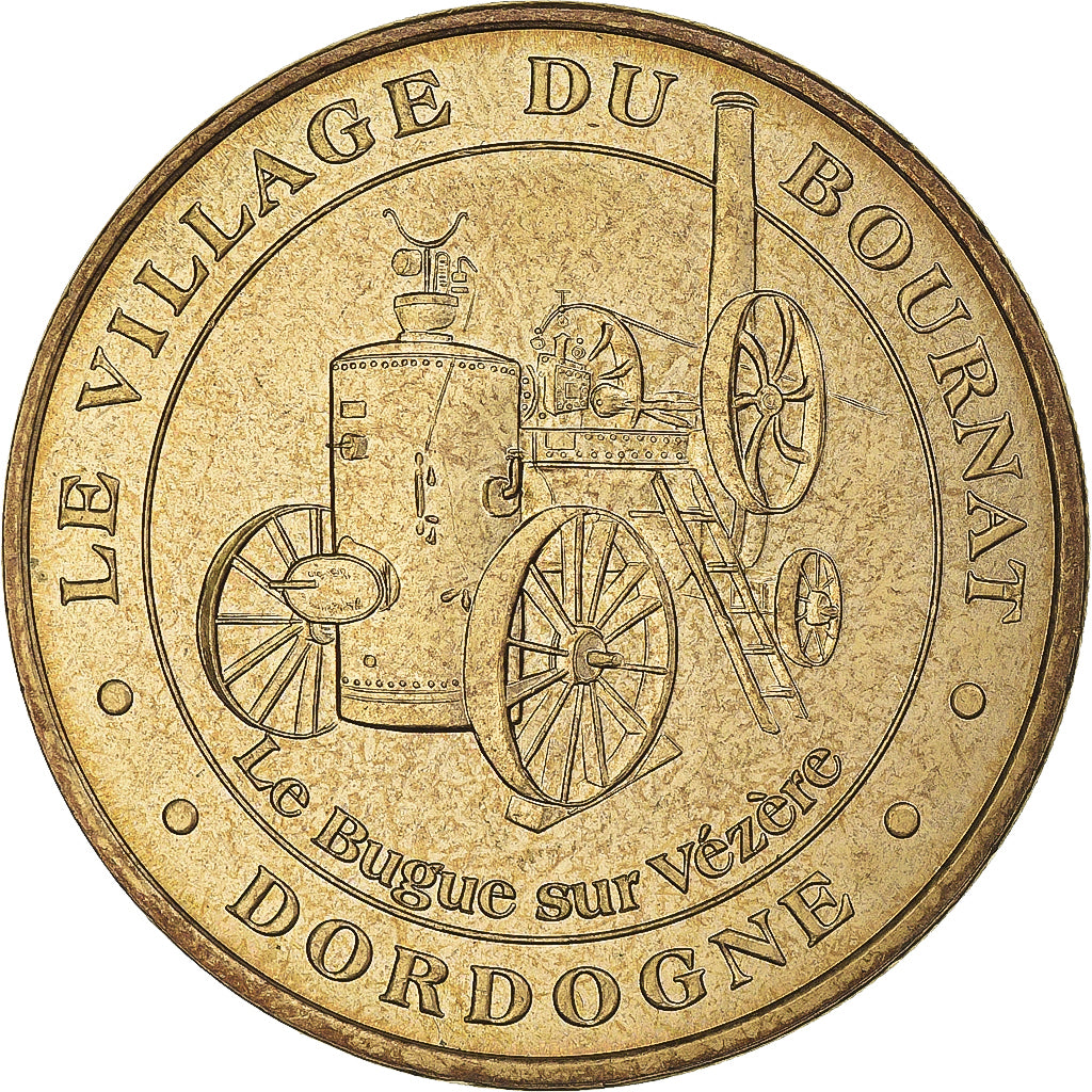 Francja, Token, Żeton turystyczny, Le Bugue - Village du Bournat, 2005, MDP