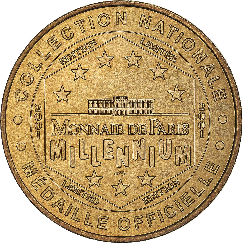 Frankreich, betaalpenning, Touristic token, Aigues-Mortes cité, 2001, Monnaie