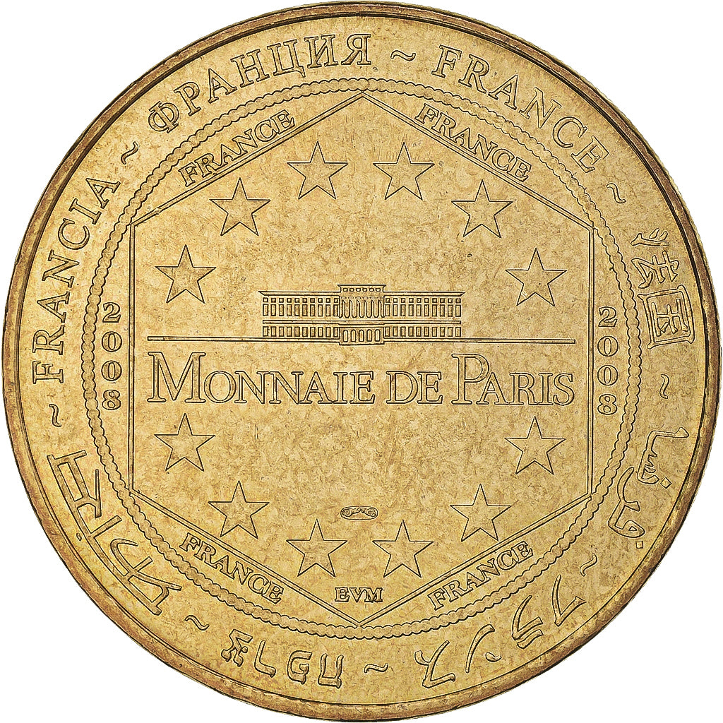 Francja, Token, Nimes - Les Arènes n°2, 2008, MDP, MS(63), Miedzionikiel