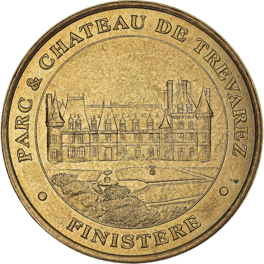 Frankreich, betaalpenning, Touristic token, Saint-Goazec - Trévarez, Arts &