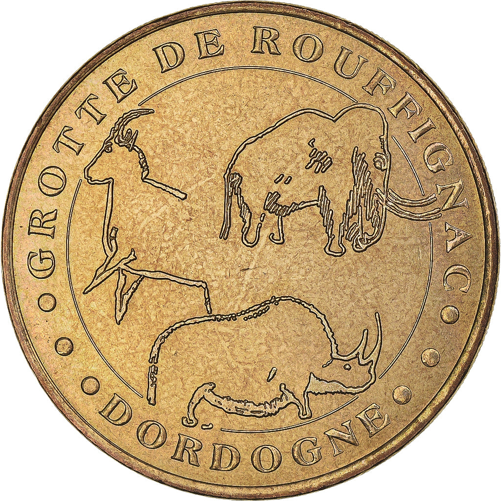 France, Jeton, Jeton Touristique, Rouffignac - La Grotte n°1, 2002, MDP, SPL