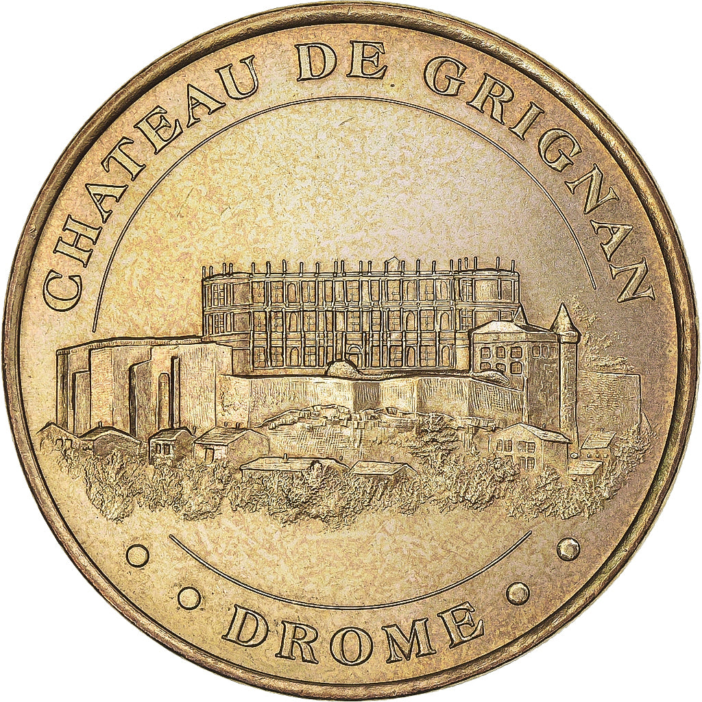 Frankreich, betaalpenning, Touristic token, Grignan - Chateau n°2, 2002