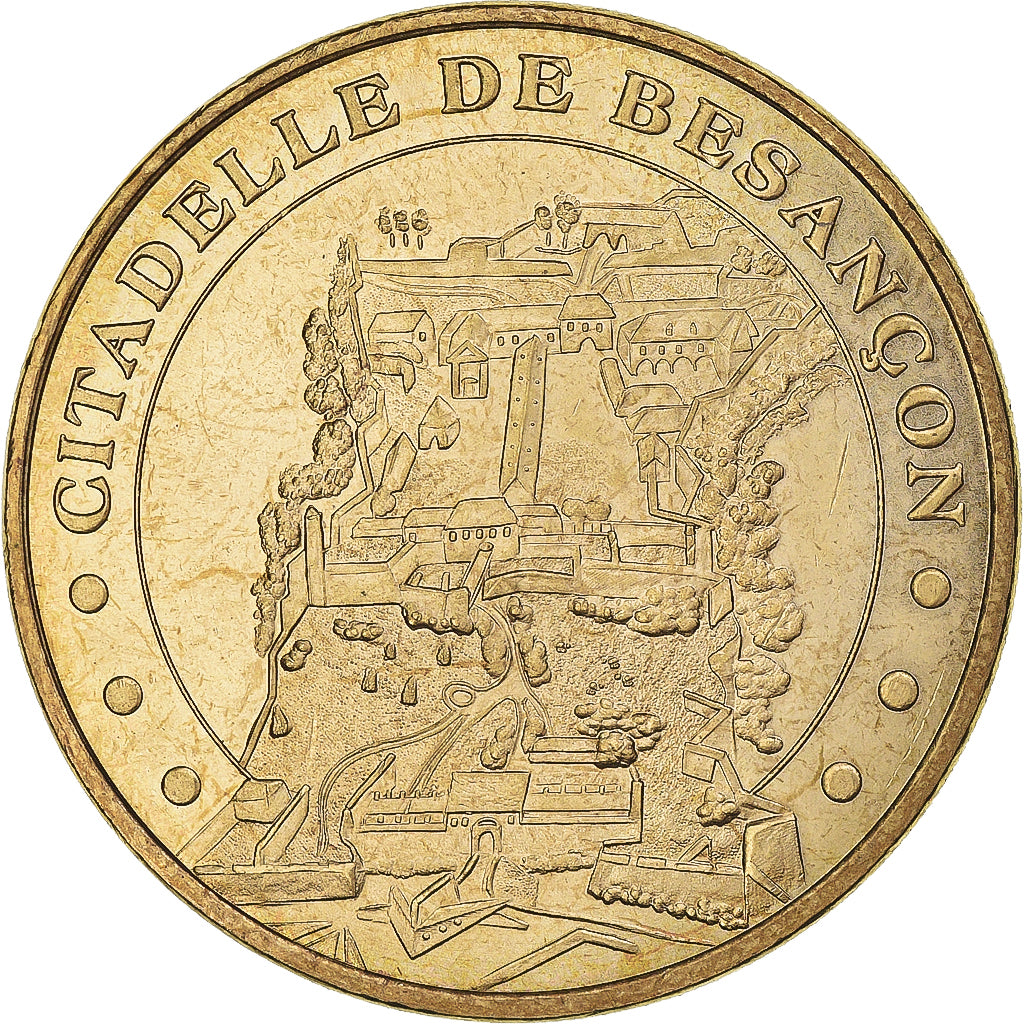 Francja, Token, Żeton turystyczny, Besançon - Citadelle n°2, 2008, MDP