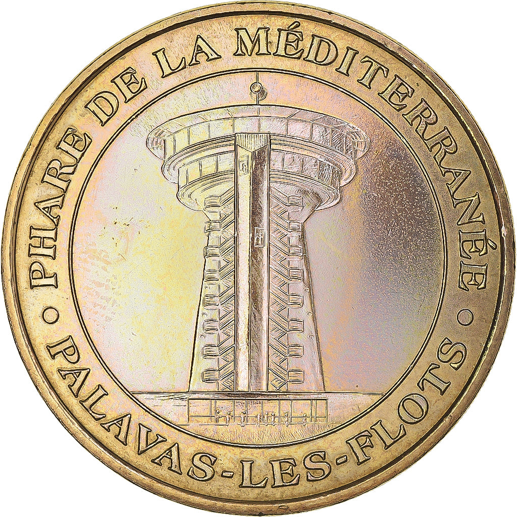Frankreich, betaalpenning, Touristic token, 34/ Phare de la Méditerranée -