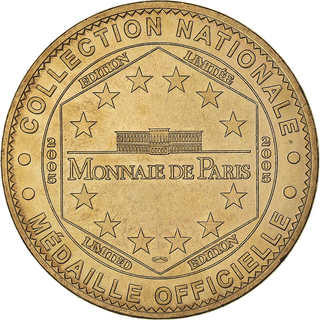 Francja, Token, Żeton turystyczny, Ganges - grotte des demoiselles, 2005, MDP