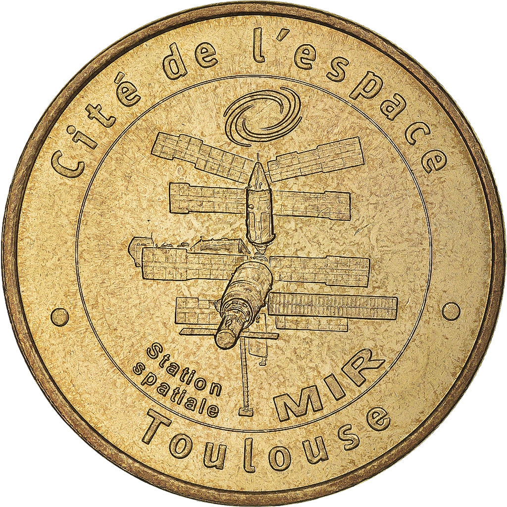 France, Token, Touristic token, Toulouse - Cité de l'Espace n°2, Arts &