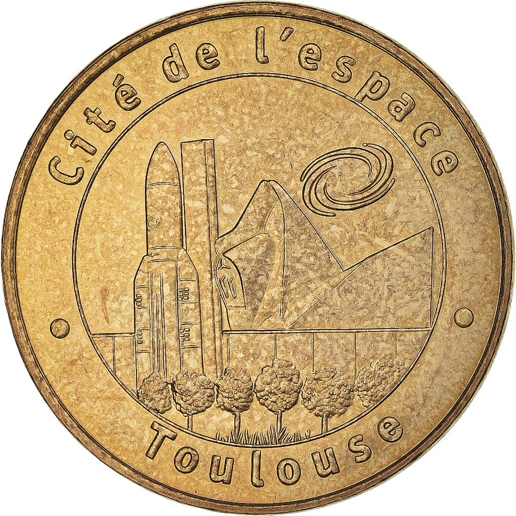 France, Token, Touristic token, Toulouse - Cité de l'Espace n°1, Arts &