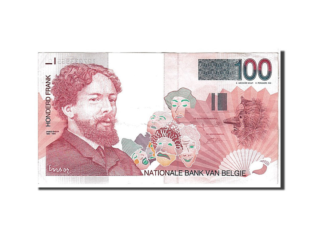 Belgium, 100 Francs, 1995, KM #147, EF(40-45), 10703396550