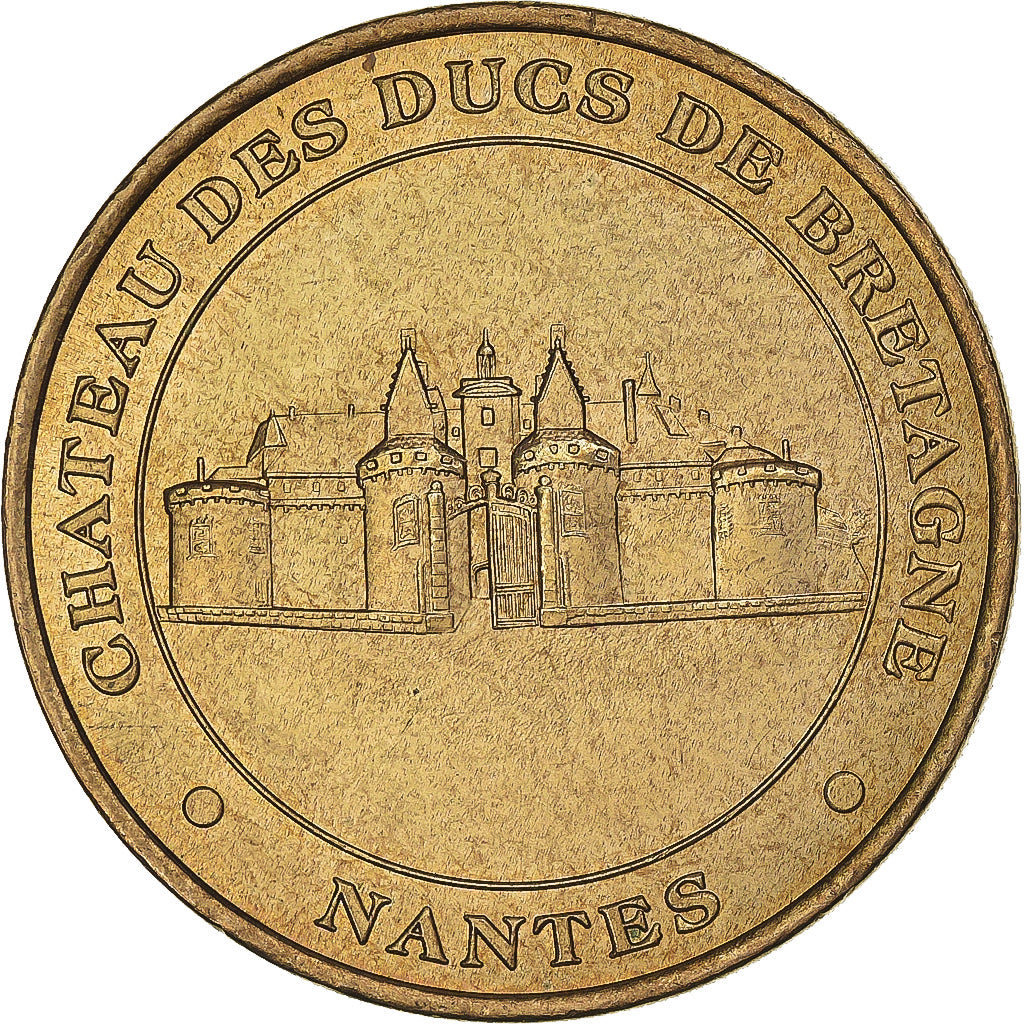 Francja, Token, Żeton turystyczny, Nantes - Château des Ducs de Bretagne n°1