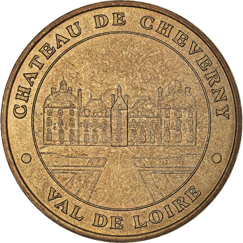Francja, Token, Żeton turystyczny, Château de Cheverny, Sztuka i Kultura