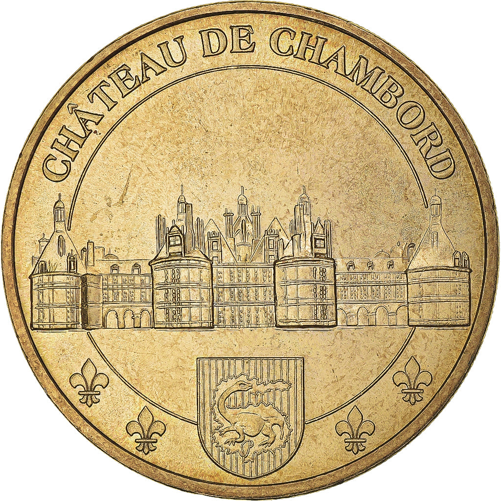 Francja, Token, Żeton turystyczny, Château de Chambord, Sztuka i Kultura