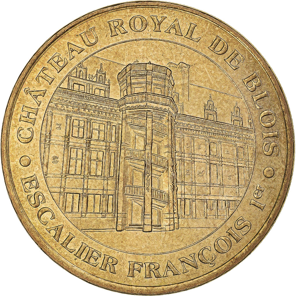 Francja, Token, Żeton turystyczny, Blois - Château royal - face simple, Sztuka