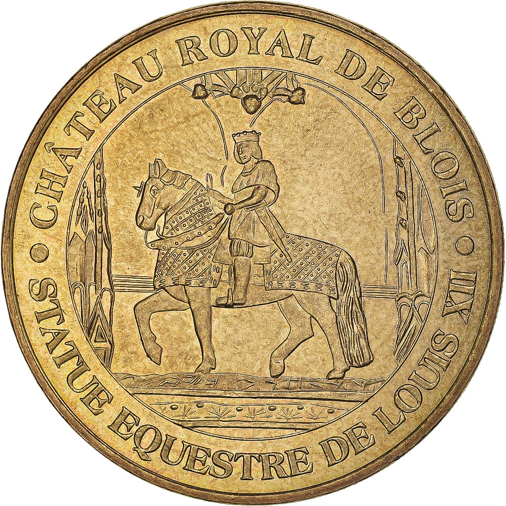 Frankreich, betaalpenning, Touristic token, 41/ Château Royal - Statue Equestre