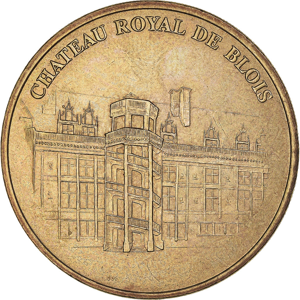 Francia, zeton, Jetón turístico, 41/ Château Royal de Blois, Arts & Culture