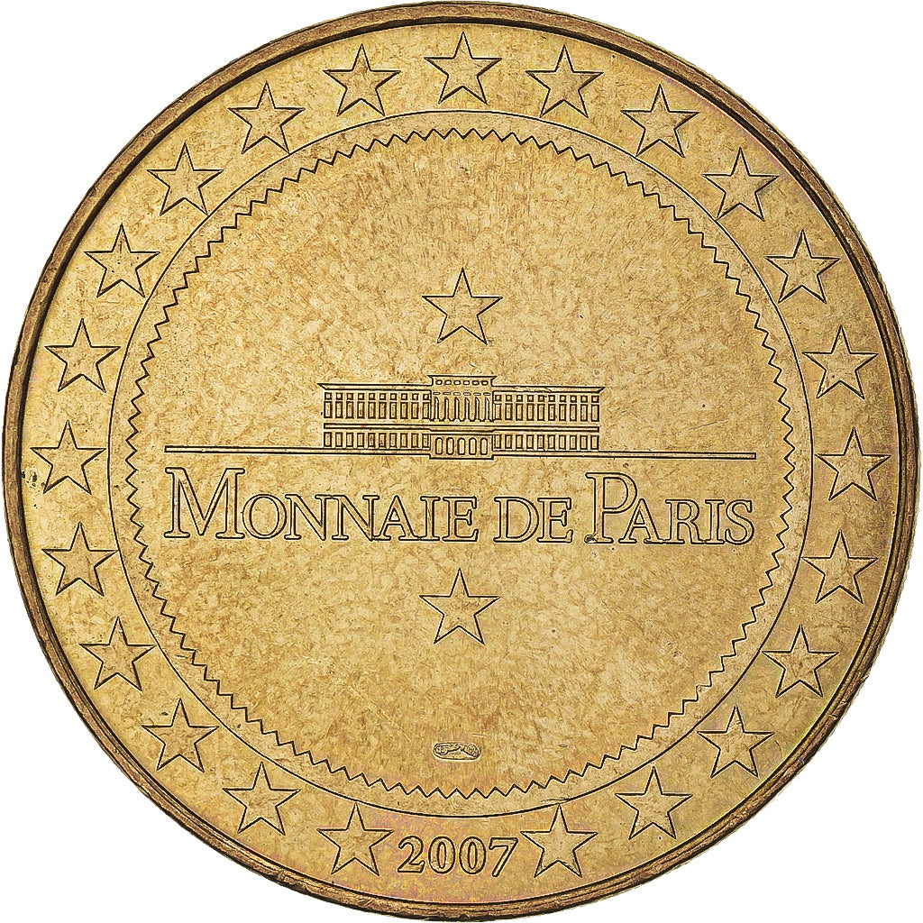 Francja, Token, Żeton turystyczny, Loches - Logis Royal, Sztuka i Kultura