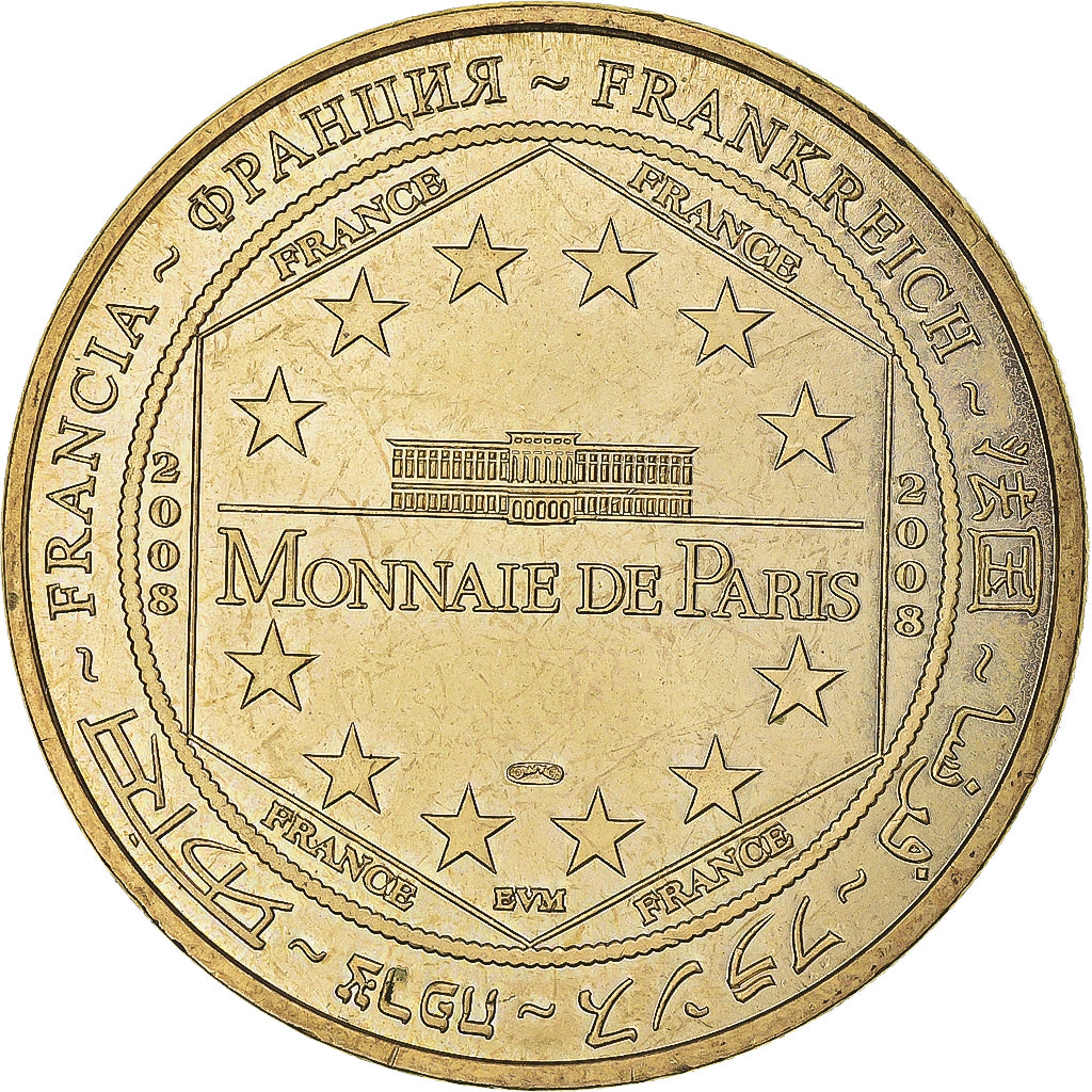 Francja, Token, Żeton turystyczny, Vaux-devant Damloup - Fort de Vaux, Sztuka i