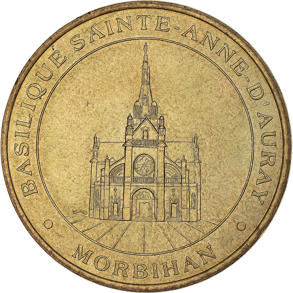 Francja, Token, Żeton turystyczny, 56/ Sainte Anne d'Auray - Basilique, 2003