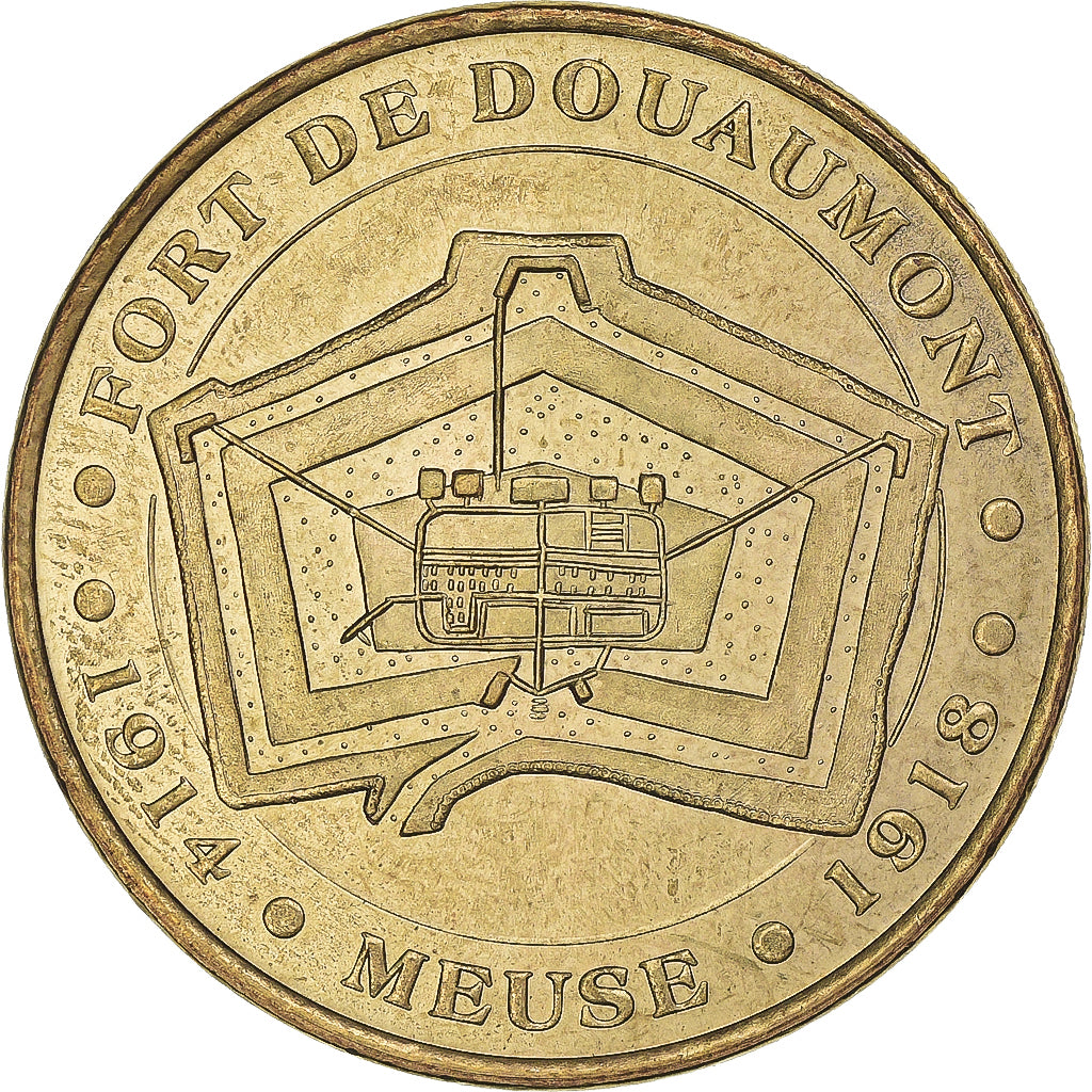 France, Token, Touristic token, Douaumont - Fort, 2007, MDP, MS(63)
