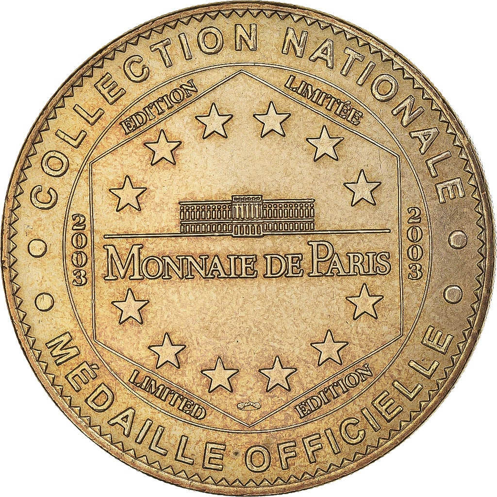 France, Token, Douaumont - Ossuaire n°1, 2003, MDP, MS(63), Copper-nickel