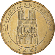 France, Token, Touristic token, Reims - Cathédrale Notre Dame, 2005, MDP
