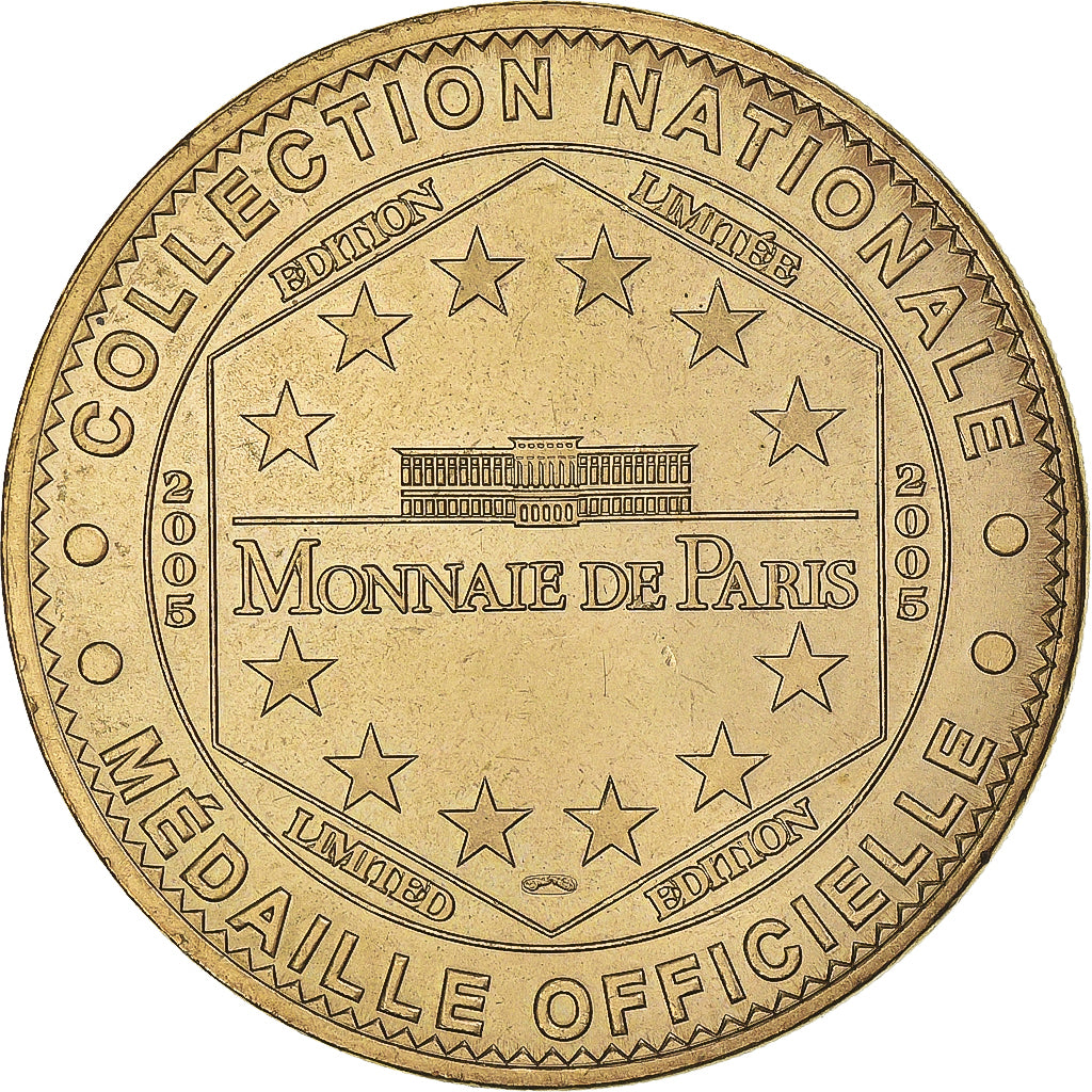 France, Token, Touristic token, Reims - Cathédrale Notre Dame, 2005, MDP