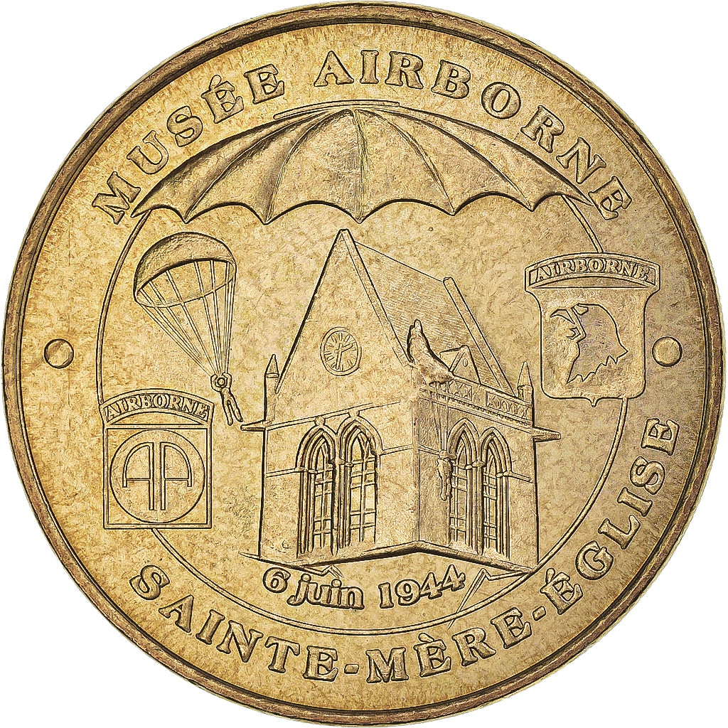 Francja, Token, Żeton turystyczny, Sainte-Mère-l'Eglise - Musée Airbone