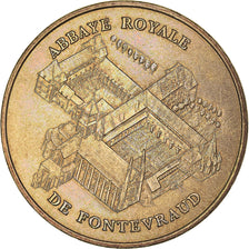 França, Token, Token turístico, Fontevraud - Abbaye Royale n°1, 2003, MDP