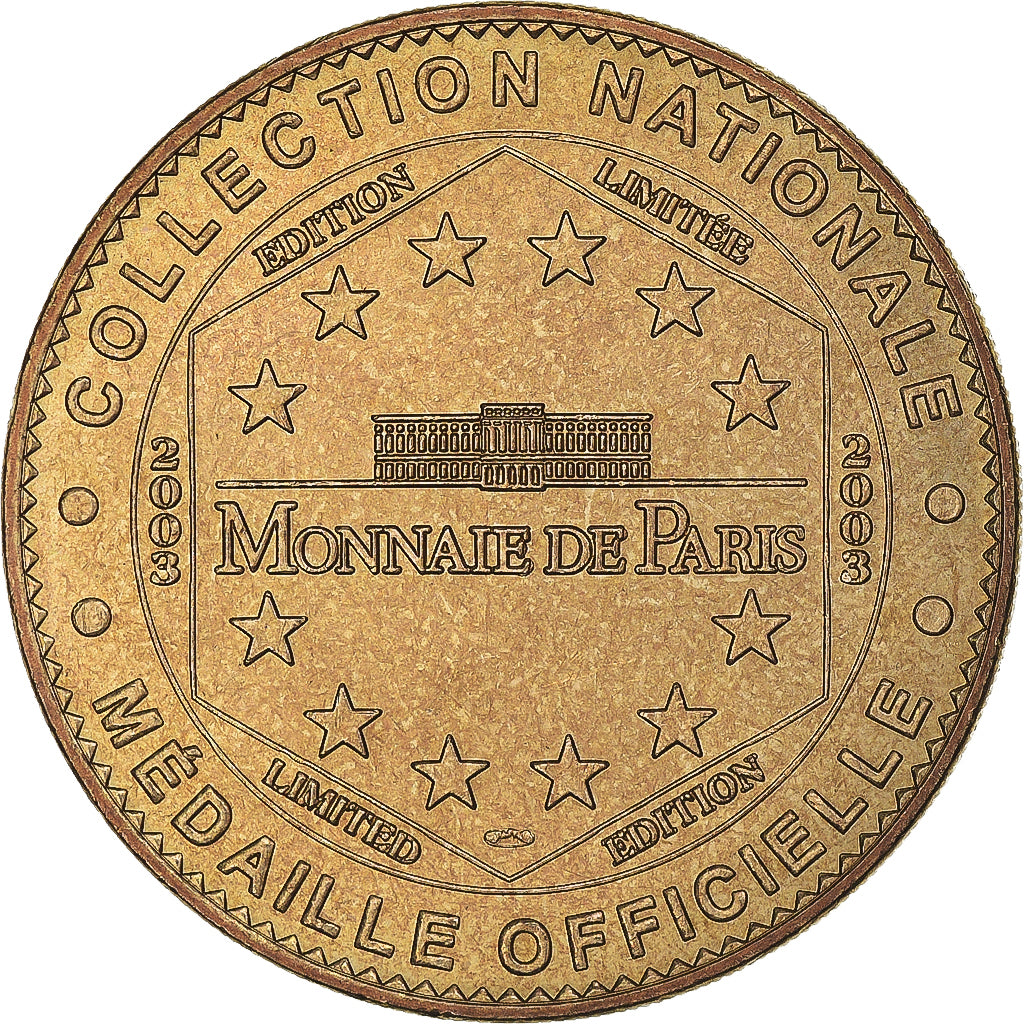 França, Token, Token turístico, Fontevraud - Abbaye Royale n°1, 2003, MDP