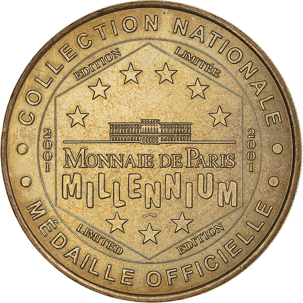 Frankreich, betaalpenning, Touristic token, Angers - Château n°1, Arts &