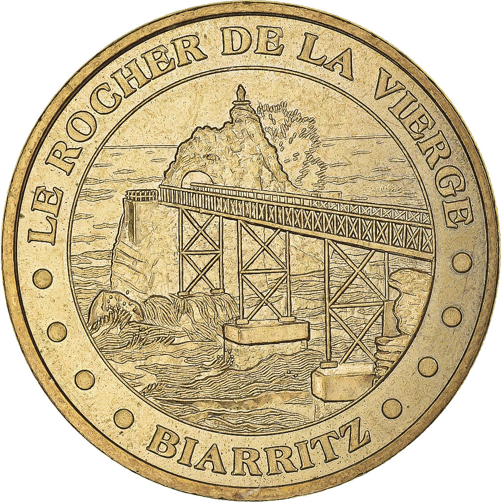 France, Token, Touristic token, 64/ Rocher de la Vierge - Biarritz, Arts &