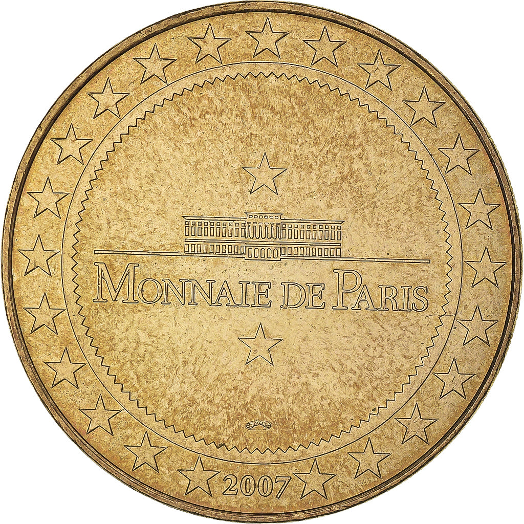 Francja, Token, Żeton turystyczny, Pau - le château - Musée National, 2007