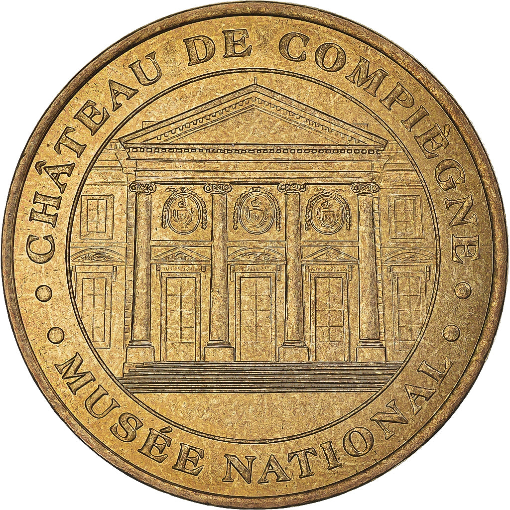 Frankreich, betaalpenning, Touristic token, Compiègne - Chateau et musée
