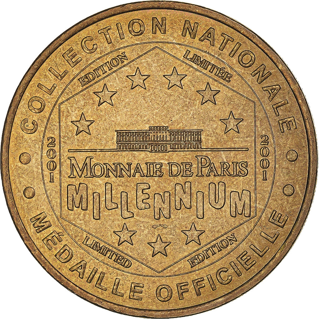 Frankreich, betaalpenning, Touristic token, Compiègne - Chateau et musée