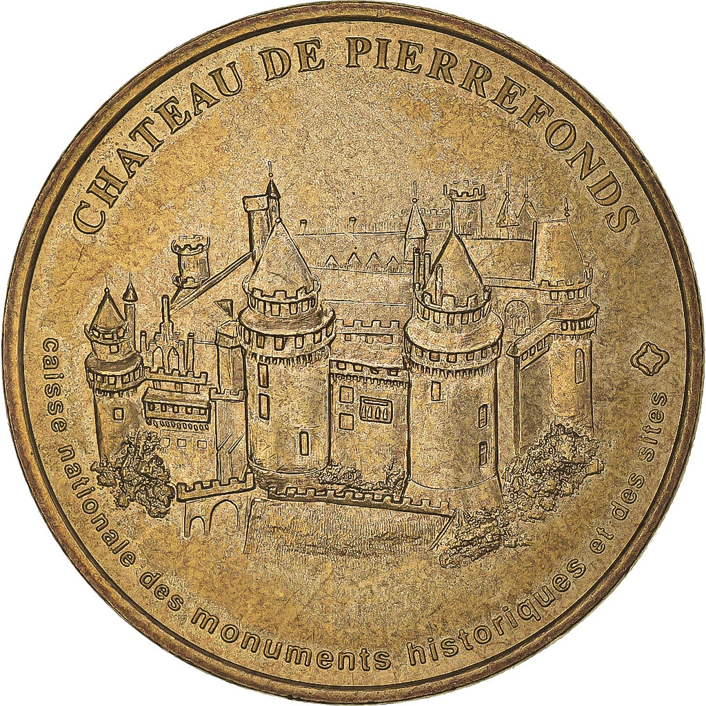 France, Token, Touristic token, Pierrefonds - Chateau n°1, 2003, MDP, MS(63)